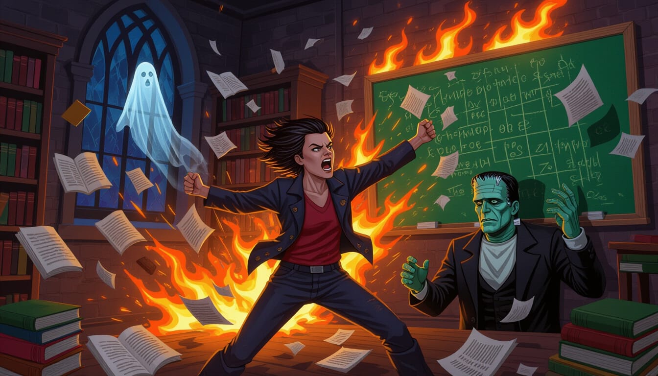 English Class Stockholm Syndrome—Frankenstein Edition