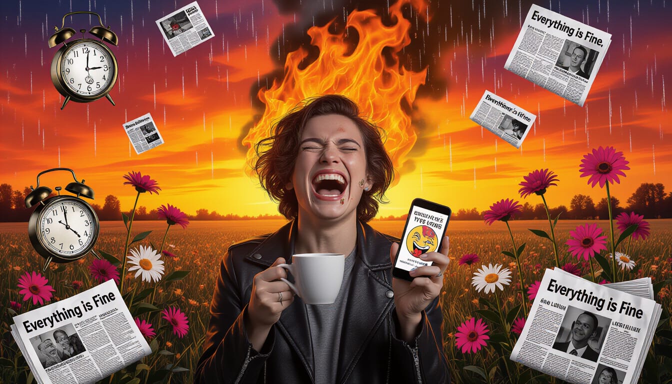 Absurdism for Dummies (And the Doomed): How to Laugh at a Dying Planet Without Getting Canceled