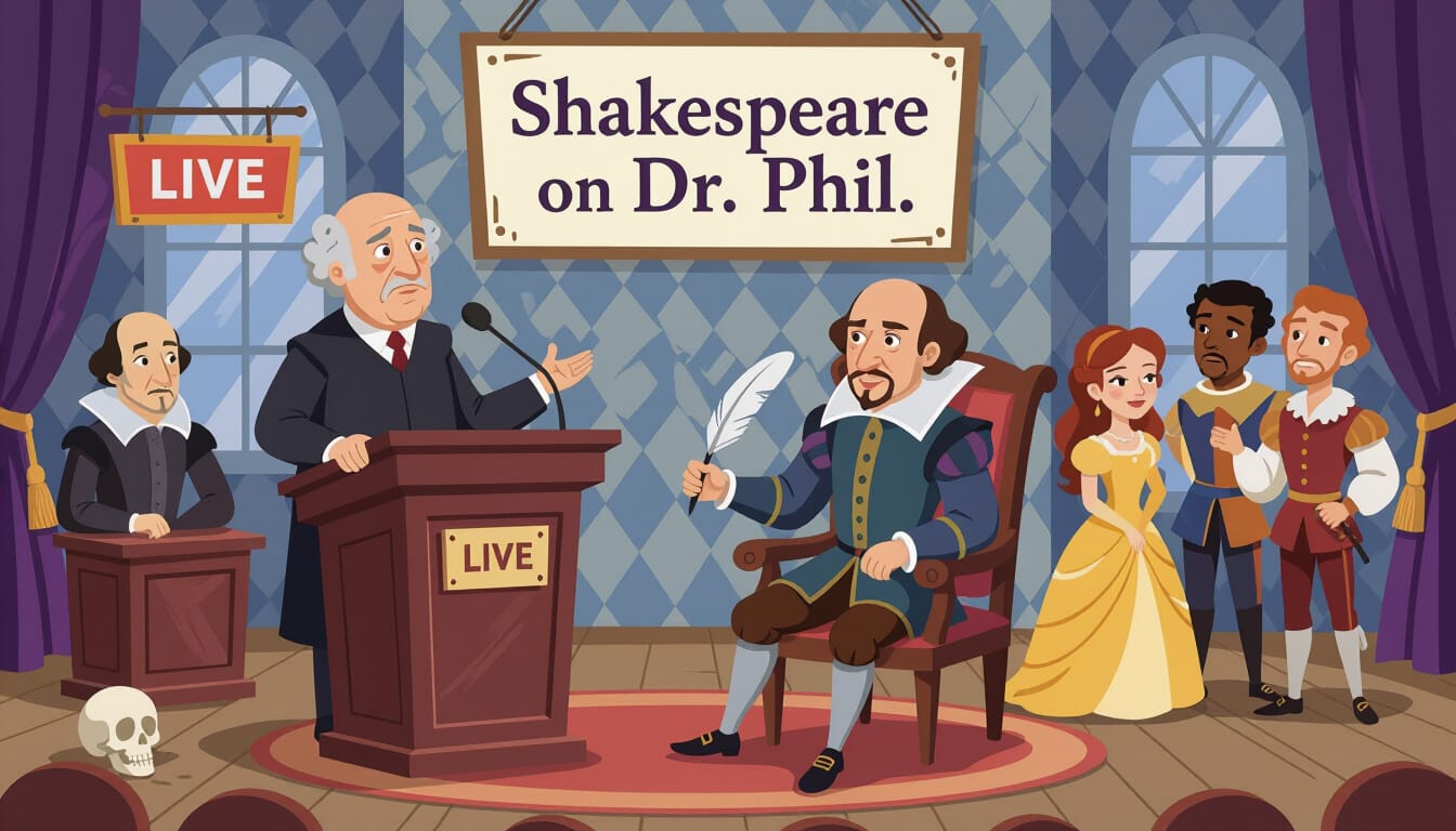 What If Shakespeare Was a Guest on Dr. Phil?