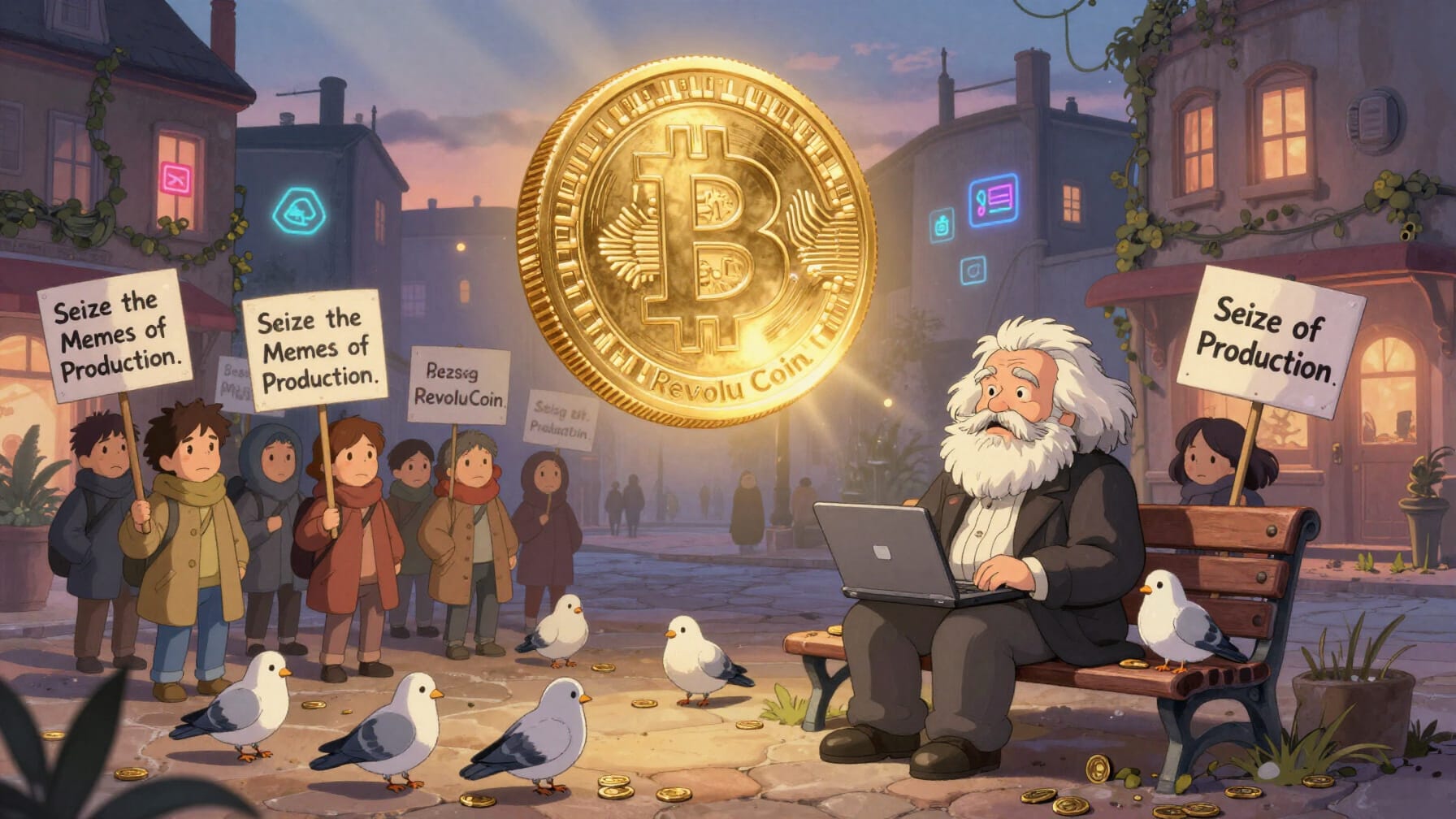 What If Karl Marx Made a Crypto Coin?