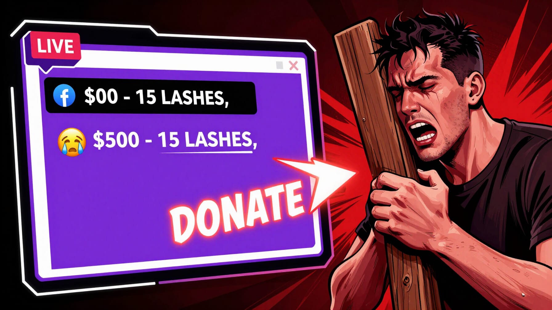 A Modest Proposal to End Online Harassment: Public Flogging Streams on Twitch