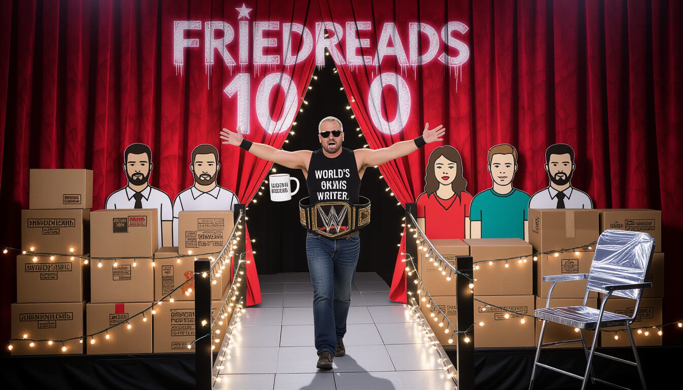 The FriedReads 100th Article Spectacular: Live From My Bedroom!