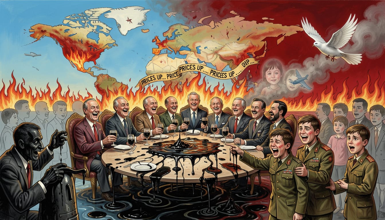 The Pedophile-Protected Oil War: A Comedy in Five Acts (We're All Going to Die Laughing)