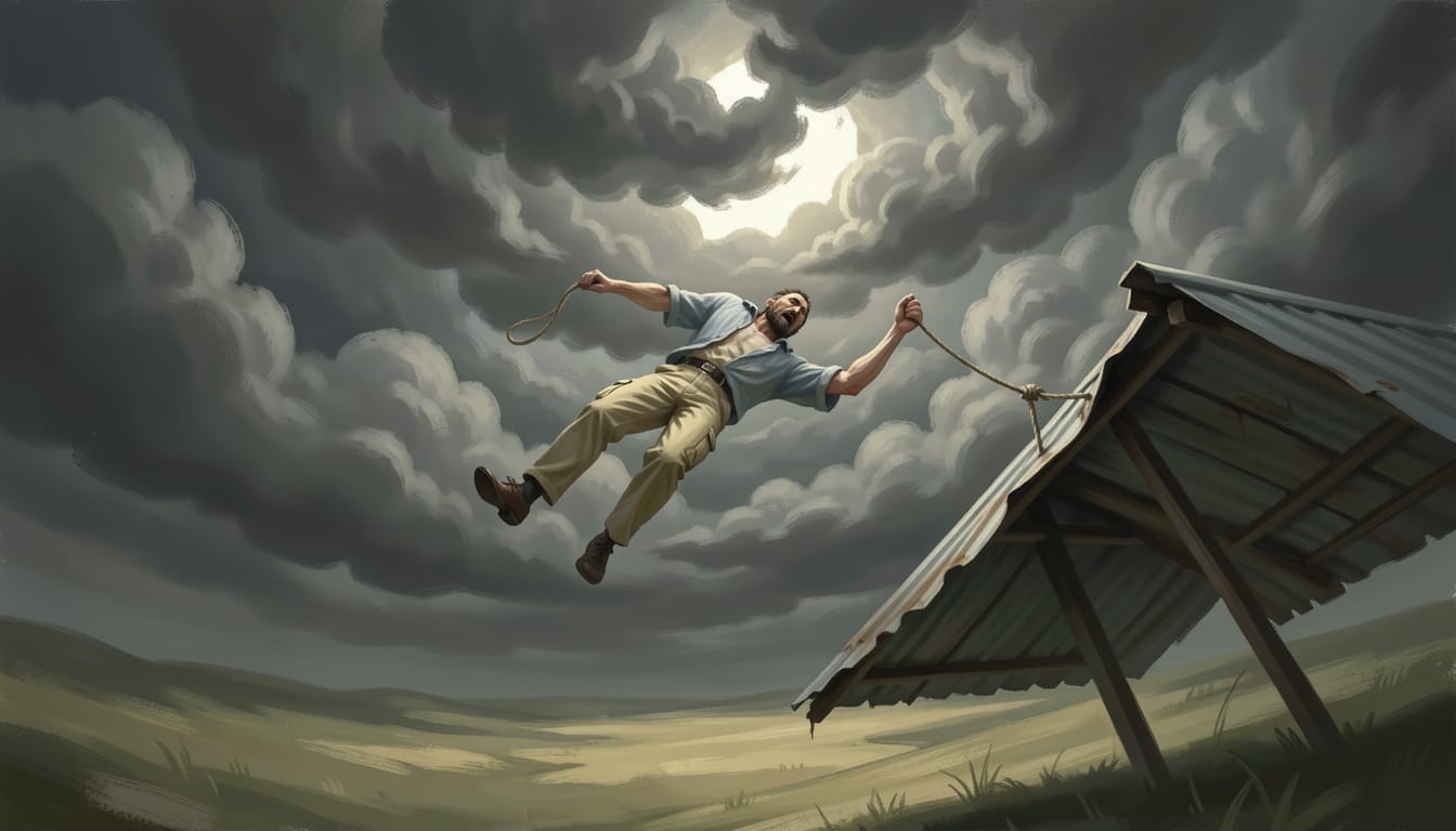 The Man Who Was Yeeted 40 Feet by a Storm (And Lived)