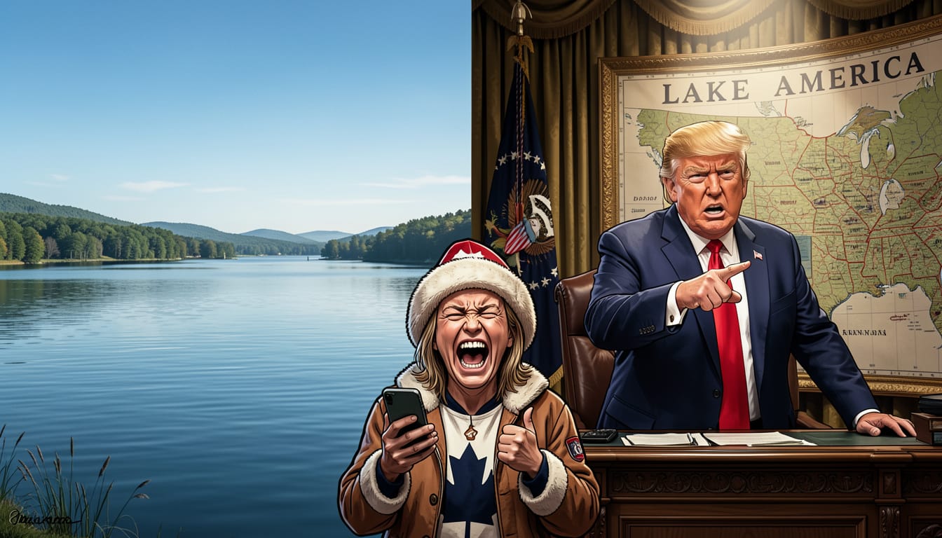 Trump Wants to Rename Lake Ontario to "Lake America"